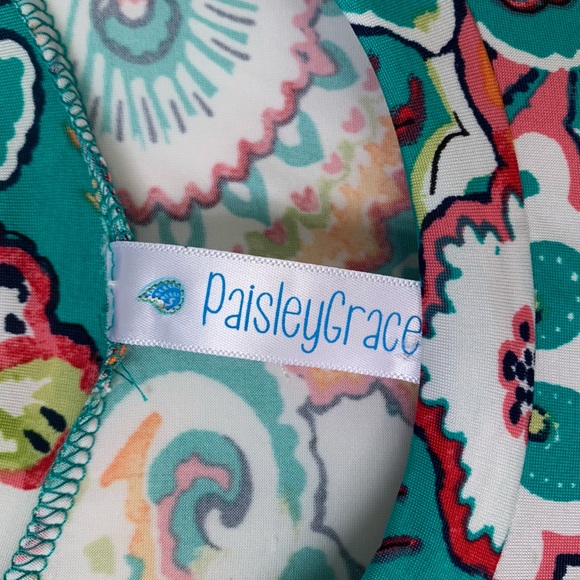 Paisley Grace Cold Shoulder (Size Small) Dress;  Great Colors!  Super Cute! - Picture 2 of 5